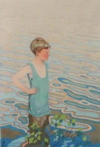 Walter Joseph Phillips: THE BATHER