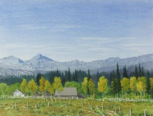 James Stanford Perrott: FOOTHILLS FARM & KANANASKIS RANGE