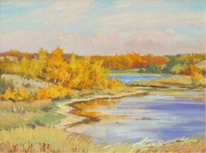 Ernest Luthi: AUTUMN RIVER