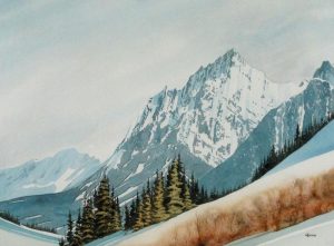 Earl Cummins: SAWBACK RANGE, BANFF PARK