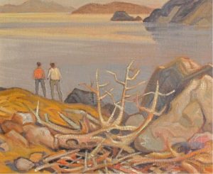 Henry George Glyde: ON A PENDER CLIFF, B.C.