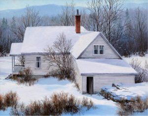 Merv Brandel: EARLY MORNING SNOW