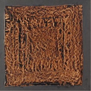 Arthur Fortescue (Art) McKay: COMPOSITION, BROWN ON BLACK