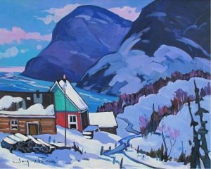 Jacques Poirier: FERME EN HIVER