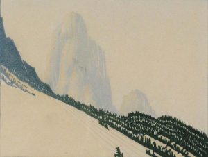 Margaret Dorothy Shelton: MT. LOUIS BANFF