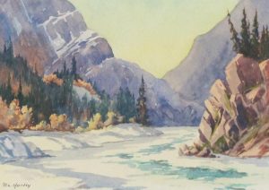 Reginald Llewellyn Harvey: MOUNTAIN RIVER