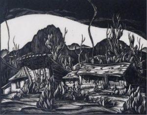 Clifford Feard Robinson: CABIN SCENE