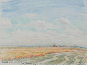 Ernest Luthi: EVENING ON THE PRAIRIE
