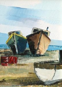 Claude Paquette: BEACHED BOATS