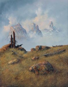 Milton Achtimichuk: THREE SISTERS IN THE MIST