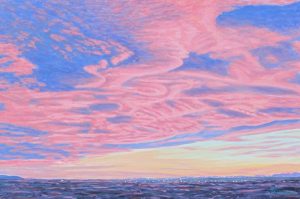 Herbert Otto Sellin: ALBERTA DUSTY ROSE SUNSET