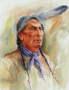 Don Frache: INDIAN PORTRAIT