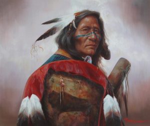 Troy Denton: NATIVE AMERICAN PORTRAIT