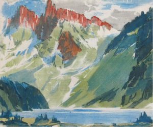 Barbara Harvey Leighton: THE TOWERS, MT. ASSINIBOINE