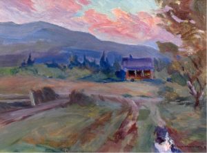 Orestes Nicholas (Rick) Grandmaison: OLD BUNKHOUSE, INTERIOR B.C.