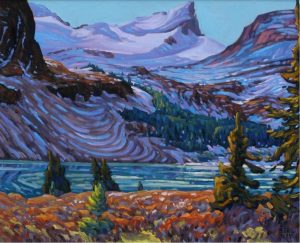 Bill Burns: ST. NICHOLAS PEAK, NOVEMBER (BOW LAKE)