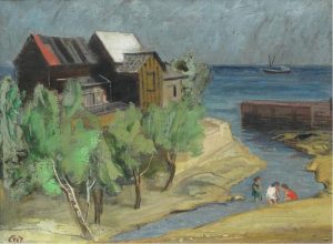 Eric Goldberg: VILLAGE BY THE BEACH