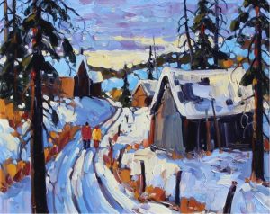 Rod Charlesworth: WINTER NEAR LUMBY