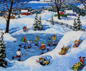 Rod Charlesworth: EARMUFFS AND ROSY CHEEKS