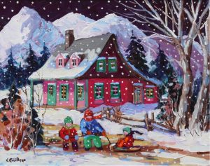 Josette Couillard: PLAISIRS D’HIVER