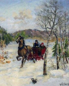 William Harvey Sadd: AN AFTERNOON SLEIGH RIDE