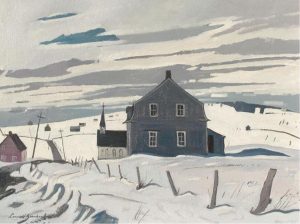 Lorne Holland Bouchard: WAYSIDE CHAPEL, COMTE CHARLEVOIX, P.Q.