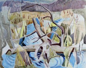 Donald Frederick Price Neddeau: ABSTRACT LANDSCAPE