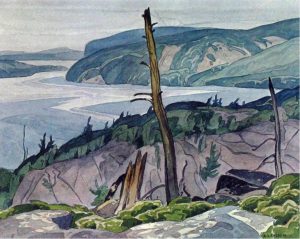 Alfred Joseph Casson: OVERLOOKING THE BAY