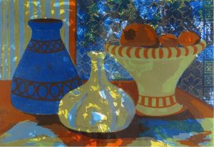 John Harold Thomas Snow: NOCTURNE BLUE VASE