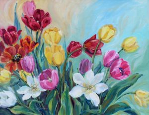 Jeanette E. McClelland: SPRING FLOWERS