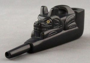 Glen Pollard: HAIDA WOLF (Pipe)