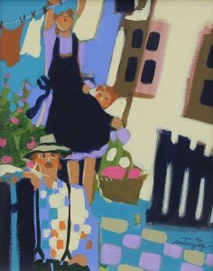 Claudette Castonguay: LA CORDE A LINGE