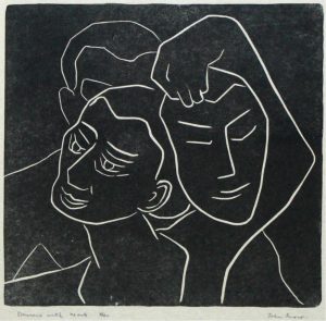John Harold Thomas Snow: DANCERS WITH MASK