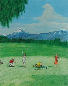 William Kurelek: THE LAST PUTT