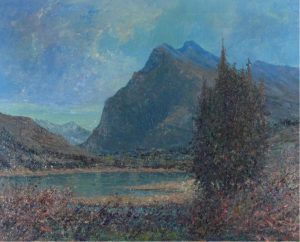 James M. Stevenson: MT. RUNDLE, BANFF