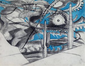 Isabel Grace McLaughlin: LANDSCAPE WITH CACTUS