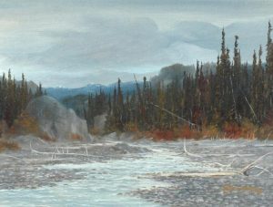 Allan Robert Thompson: RIVER LANDSCAPE