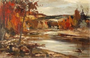 Geza (Gordon) Marich: RIVER IN AUTUMN