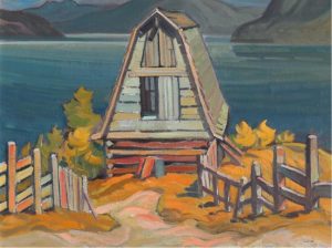 Henry George Glyde: OLD BARN, SALMON ARM B.C.