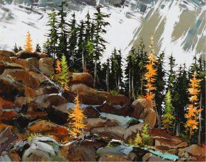 Allan Dunfield: AUTUMN ARRIVING (YOHO NATIONAL PARK)