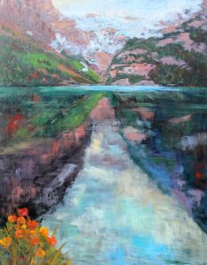 Dorothy Chisholm: LAKE LOUISE REFLECTIONS