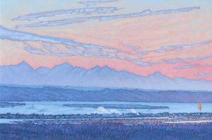 Deborah Lougheed Sinclair: DUSK ON THE MACKENZIE