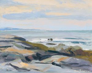 Ronald Simpkins: RIVER LANDSCAPE
