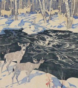 Barbara Harvey Leighton: DEER, KANANASKIS