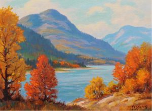 Roland Gissing: MOUNTAIN LANDSCAPE, AUTUMN