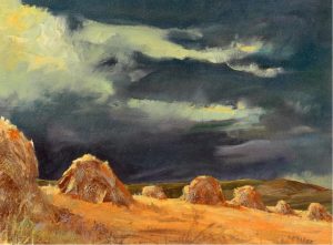 Armand Frederick Vallee: STOOK FIELD, MILLARVILLE