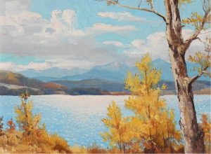 Duncan MacKinnon Crockford: AUTUMN ALONG THE GHOST, WEST OF COCHRANE, ALTA