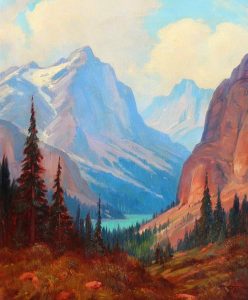 Roland Gissing: ABOVE LAKE LOUISE