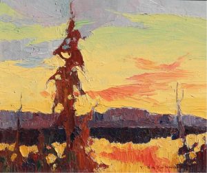 Orestes Nicholas (Rick) Grandmaison: TWILIGHT LANDSCAPE