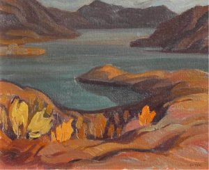 Henry George Glyde: KALAMALKA LAKE, LOOKING SOUTH
